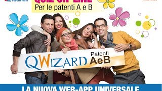 Benvenuta QWizard la nuova WebApp Universale per le esercitazioni dei Quiz per le Patenti A e B [upl. by Treva146]