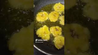 Tostones🍌🍽️ twice fried plantains tostones plantains [upl. by Kitarp]