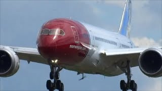 NORWEGIAN 787 First Approach [upl. by Ynattir]