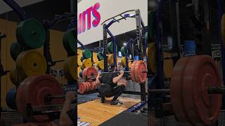 225 lb 102 kg ATG squat for 10 62kg [upl. by Yelkrab763]