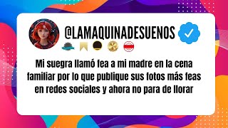 Mi suegra llamó fea a mi madre en la cena por lo que publiqué sus fotos feas y ahora está llorando [upl. by Anoy]