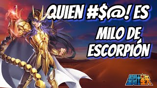 ¿Quién es Milo de Escorpión La Aguja Carmesí ♏♏♏ Saint Seiya [upl. by Saraann]