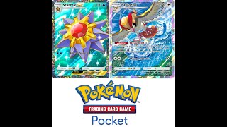 Pokemon TCG Pocket Starmie EXPidgeot deck [upl. by Ocsic785]