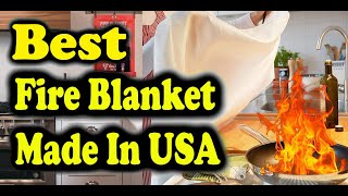 Best Fire Blanket Made In USA [upl. by Hukill]