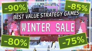 HUGE Strategy Game Deals  Steam Winter Sale  City amp Base Builders Management amp Automation Games [upl. by Westlund]