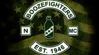 BOOZEFIGHTERS MC FULL MEMBER RIDING IN BREE BELGIUM [upl. by Annawyt65]