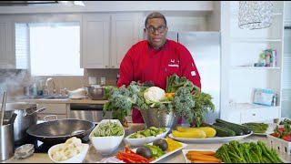 Blanching Vegetables with Chef Rey Treasures of Food [upl. by Durston]