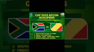 South Africa vs CongoPredictions for AFCON QUALIFIERS 11 October 2024 [upl. by Hasin]