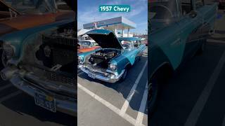 1957 Chevy Car show ready 🚙 chevy 1957 classiccars cars automobile vintagecars [upl. by Bolanger]