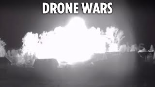 Ukraine kamikaze drones target Putin’s war factory with hundreds of UAVs launched in overnight blitz [upl. by Nels]