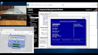 CMOS\BIOS Remote Access IMM Management port for IBM X3650 M2\M3 Server [upl. by Ettennej99]