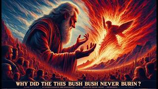 WHY DID THIS BUSH NEVER BURN  How the burning bush transformed Moses into a leader [upl. by Ellerd930]