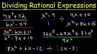 Dividing Rational Expressions [upl. by Icak804]