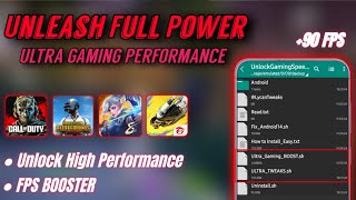 Ultimate FPS Game Booster 🔥 Unleash Peak Performance Without Root [upl. by Iel]