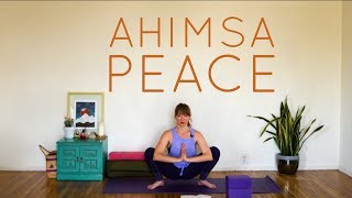 AHIMSA – peace Yoga Philosophy in Practice [upl. by Ilke]