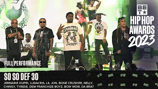 Jermaine Dupri Brings Ludacris Chingy Lil Jon amp More To Perform Classics  Hip Hop Awards 23 [upl. by Bringhurst]