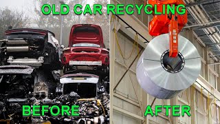 Old Car Recycling Process – How Audi turns Old Car into New Car [upl. by Mark]