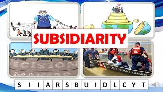 PRINSIPYO NG SUBSIDIARITY AT SOLIDARITY [upl. by Harding]