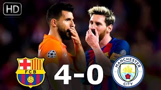 Barcelona vs Manchester City 40 All Goals amp Highlights Group Stage Champions League 20162017HD [upl. by Akehsar663]