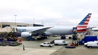 American Airlines Boeing 777300ER Landing At Los Angeles  LAX [upl. by Zeph]