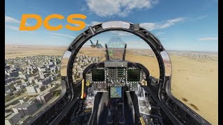 DCS F18C Formation Test with Perfect Carrier Landing [upl. by Thorner]