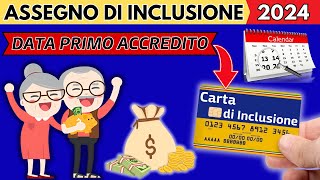 ✅ASSEGNO DI INCLUSIONE GENNAIO 2024👉DATE PRIMI ACCREDITI❗💰 [upl. by Christos419]