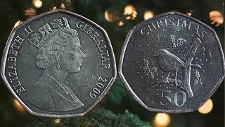 2009 ROBIN CHRISTMAS 50p COIN VALUE  REVIEW [upl. by Bolger]