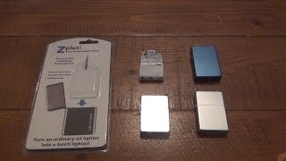 Convert Your Zippo To Butane  quotFlip Double Flamequot Torch Lighter [upl. by Daas]