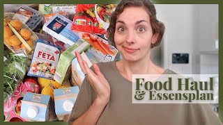 Food Haul amp Essensplan für eine Woche  Budget gesprengt [upl. by Eyma]