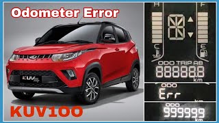 Mahindra Kuv100 Odometer Error solved  iflash xtool mahindra [upl. by Milan]