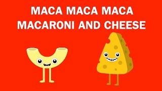 Maca Maca Maca Macaroni and Cheese  Parry Gripp [upl. by Palladin836]