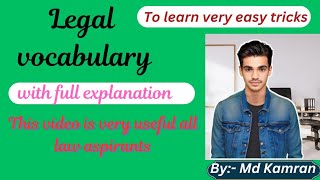 Legal vocabularyFulgentAcademy [upl. by Aititil800]