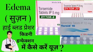 Tide Plus 10 Tablet Torsemide And Spironolctone हार्ट फेल हाई बी पी B P किडनी फेल [upl. by Merritt]