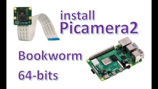 Raspberry BookWorm  install picamera2 2024 [upl. by Morgen]