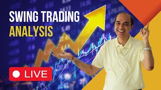 Live Swing Trading Analysis Nifty Bajaj Auto HDFC Tata Consumer Kotak Mahindra [upl. by Eiggam]