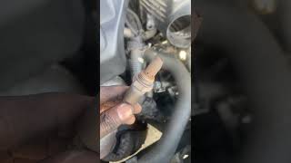 2011 Nissan altima Oxygen Sensor cleaning [upl. by Ardnosac141]