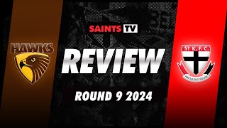 Round 9 REVIEW Hawthorn v St Kilda  AFL 2024 [upl. by Dennett463]