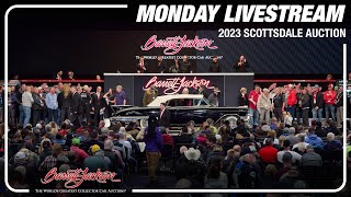 2023 SCOTTSDALE MONDAY LIVESTREAM  Monday January 23 2023  BARRETTJACKSON 2023 AUCTION [upl. by Oirasan]