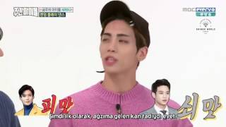 161012 SHINee Weekly Idol Full Türkçe Altyazılı 1of1 [upl. by Aicetal]