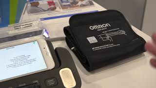 CES 2020  Omron Complete With EKG Technology [upl. by Nalyac]