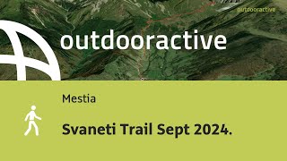 Flyover video Svaneti Trail Sept 2024 [upl. by Akered703]