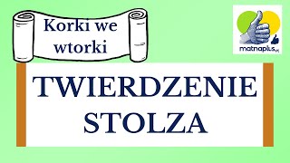 KORKI WE WTORKI cz29 Twierdzenie Stolza korepetycjezmatematyki matematyka [upl. by Ardeth294]