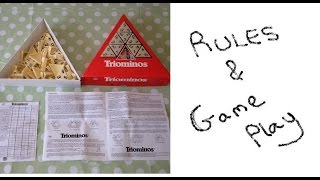 Triominos Goliath Games How To Play Rules Instructions amp Set Up [upl. by Eddina]