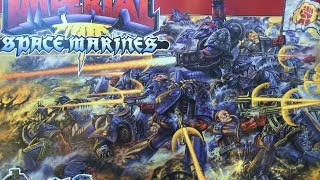 Retrohammer 2 Imperial Space Marines RTB01 1987 Plastic Boxed Set Unboxing [upl. by Dorrie890]