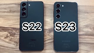 Samsung Galaxy S22 vs Samsung Galaxy S23 [upl. by Parent]