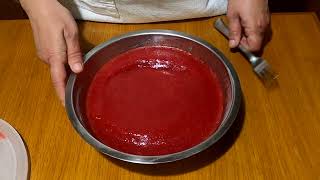 GRANITA di FRAGOLE sicilianaricetta facile e velocefatta in casa come al barsenza gelatiera [upl. by Etnahsal646]