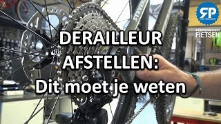 DERAILLEUR AFSTELLEN RACEFIETS  MTB  TREKKINGFIETS Dit moet je weten [upl. by Erual489]