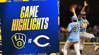 Reds vs Brewers Game Highlights 8924  MLB Highlights [upl. by Lucy975]