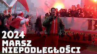 Marsz Niepodległości 2024 [upl. by Ttesil]