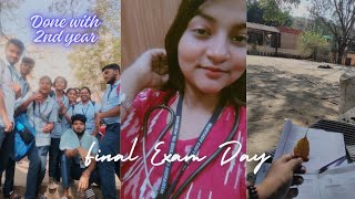 2nd year finished🥳 BSc nursing final examBangaloreRGUHSBengali vlog 2024 [upl. by Ahsakat]